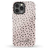 Spotted Dots Personalized Name iPhone Case